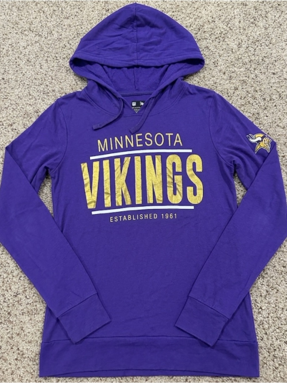 NFL MN Vikings Team Apparel Hoodie